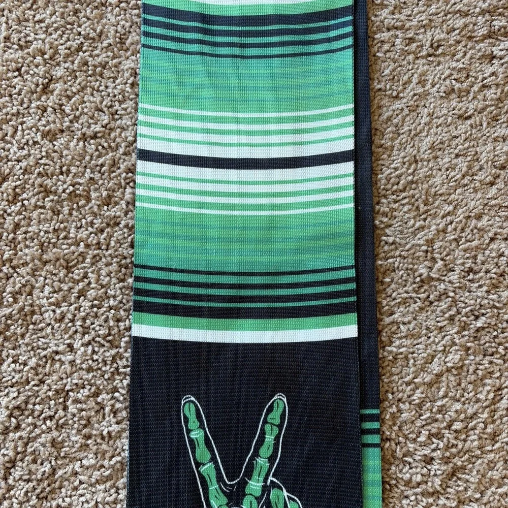 Ruffneck LOS VERDES Austin FC Inaugural‎ Season Skull Soccer Scarf Green/Black